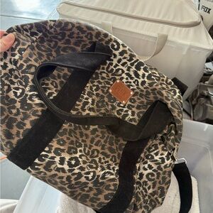 Pink by Victoria Secret Leopard Print Tote Bag